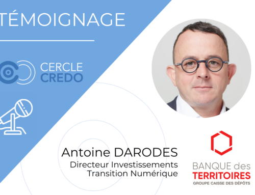 Interview exclusive – Antoine DARODES, Directeur Investissements Transition Numérique à la Banque des Territoires